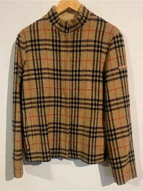 Burberry golf nova check jacket L
